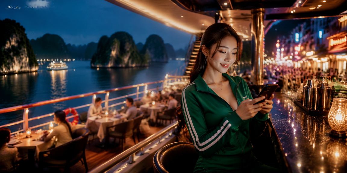 Người dùng tại Hạ Long kiểm tra bảo mật tài khoản trên thiết bị di động